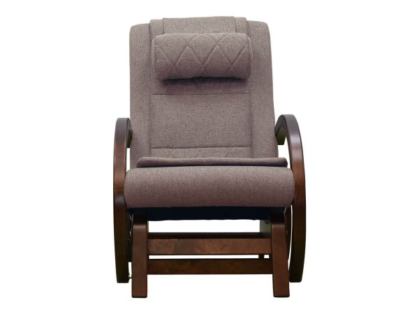 Massage rocking chair with pouffe EGO TWIST Plus EG2004 TCFP Cappuccino (TONY3)