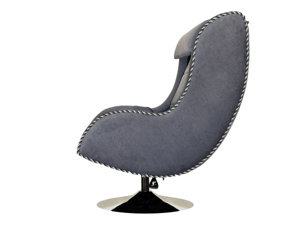 Design massage chair EGO Max Comfort EG3003 Gray (Microchenille)