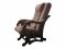 Massage rocking chair with ottoman FUJIMO SAKURA PLUS F2005 FVXP Terra (Sakura 20)